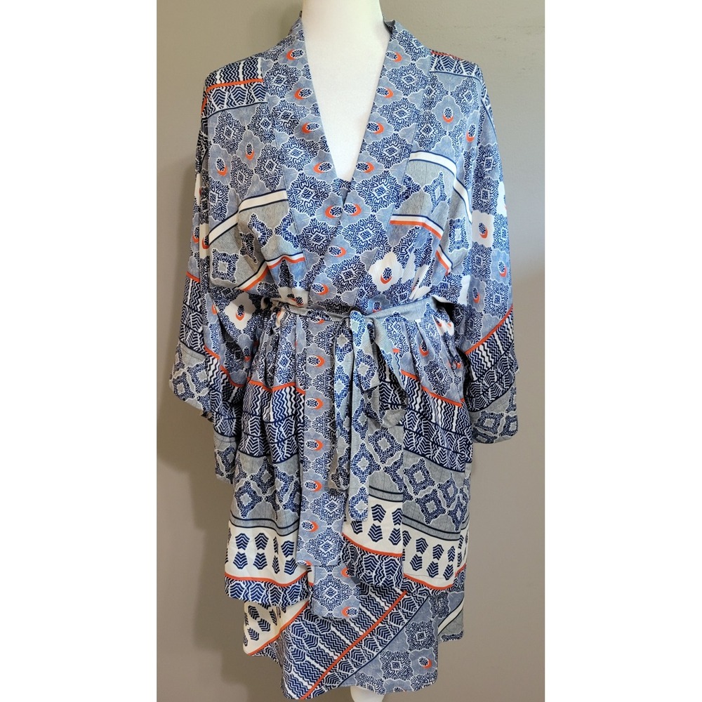 Natori Slip Dress & Robe Set